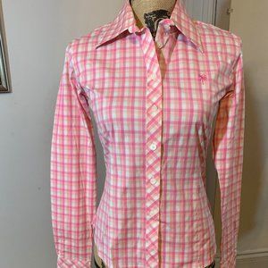 Lilly Pullitzer Plaid Button Down Shirt